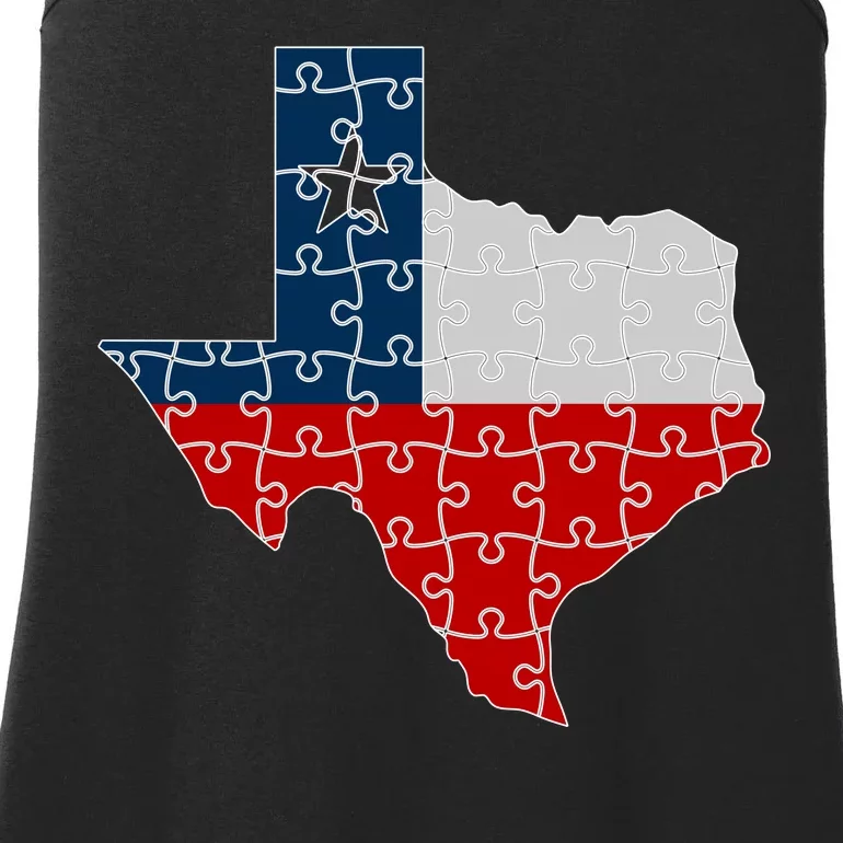 Rebuilding Texas Jigsaw Ladies Essential Tank