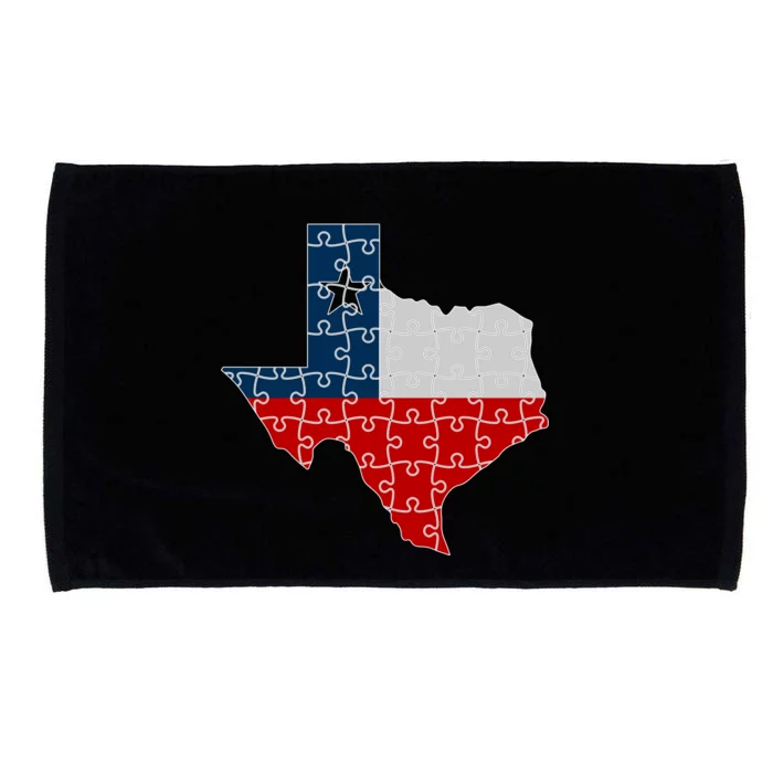 Rebuilding Texas Jigsaw Microfiber Hand Towel