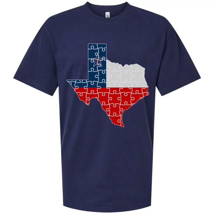 Rebuilding Texas Jigsaw Sueded Cloud Jersey T-Shirt