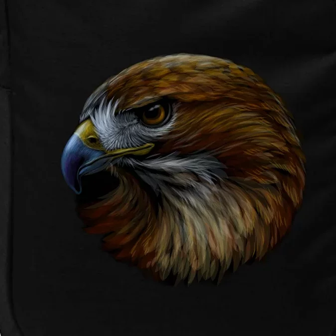 Realistic Eagle Close Up Impact Tech Backpack