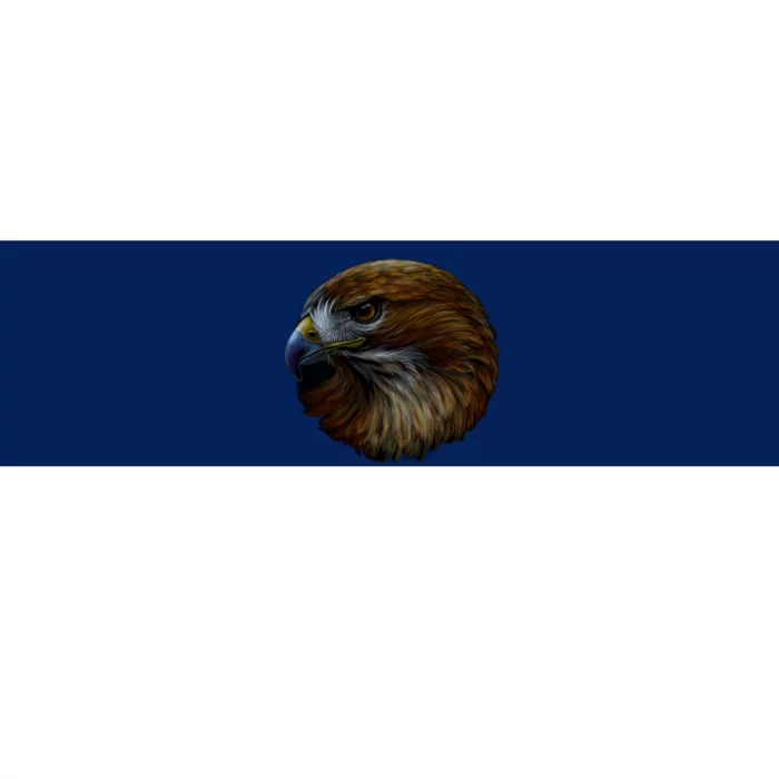 Realistic Eagle Close Up Bumper Sticker