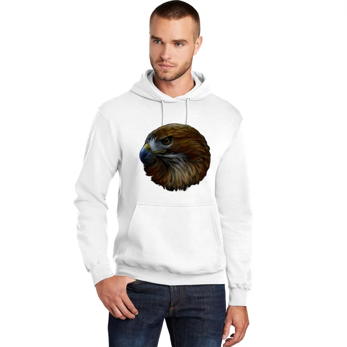 Realistic Eagle Close Up Hoodie