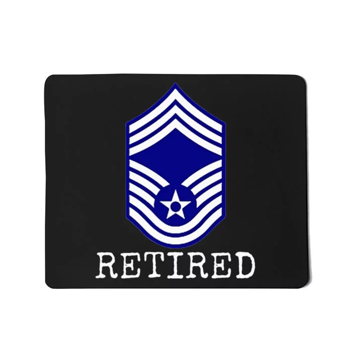 Retired E9 Chief Master Sergeant Mousepad