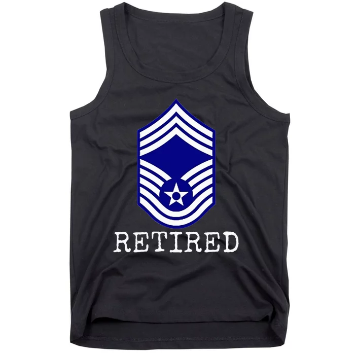 Retired E9 Chief Master Sergeant Tank Top