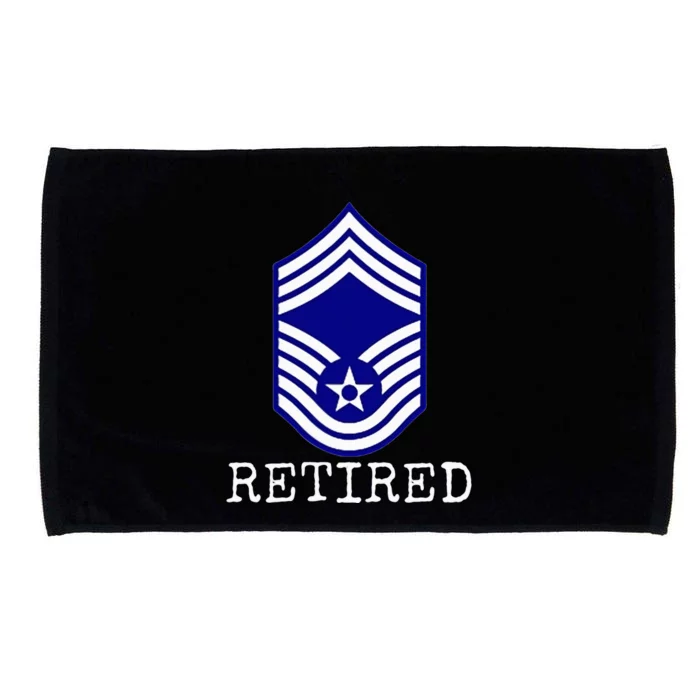 Retired E9 Chief Master Sergeant Microfiber Hand Towel