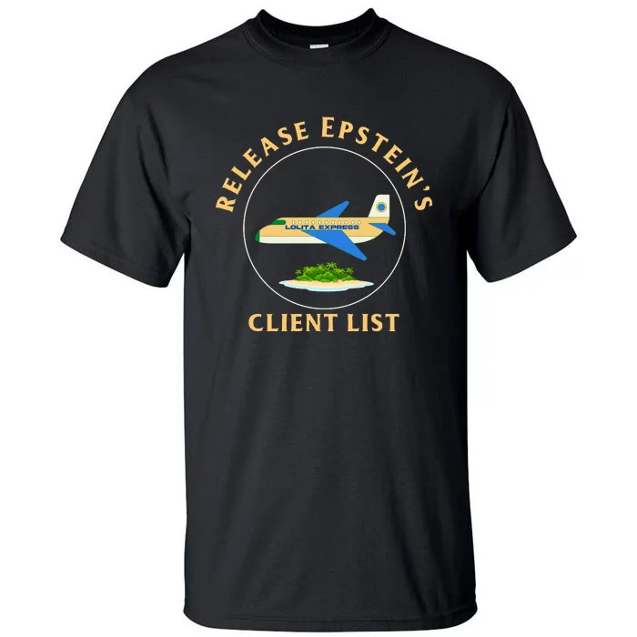 Release Epstein's Client List Tall T-Shirt