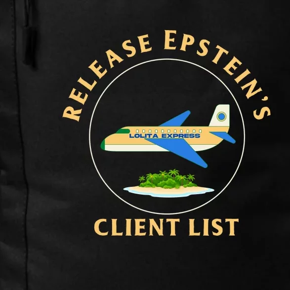 Release Epstein's Client List Daily Commute Backpack