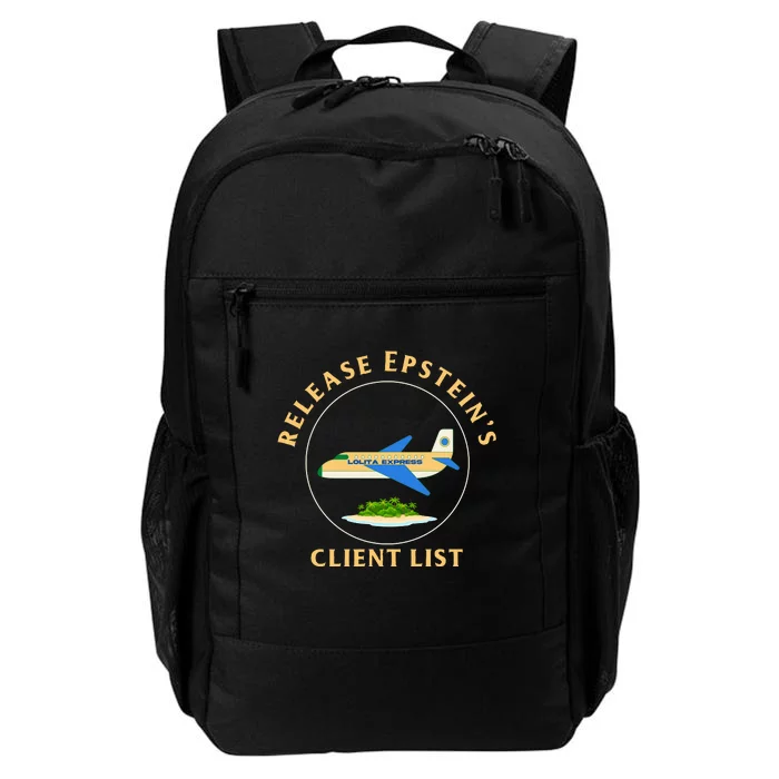 Release Epstein's Client List Daily Commute Backpack