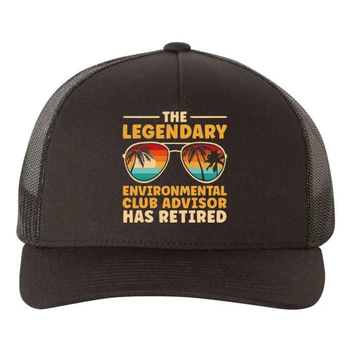 Retirement Environmental Club Advisor Retired Yupoong Adult 5-Panel Trucker Hat