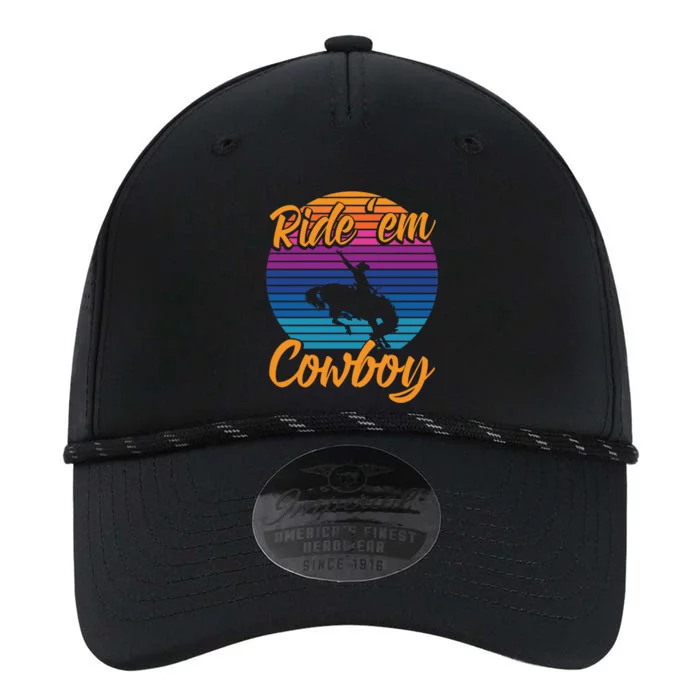 Ride 'Em Cow Horse Lover Galloping Horse Rodeo Great Gift Performance The Dyno Cap