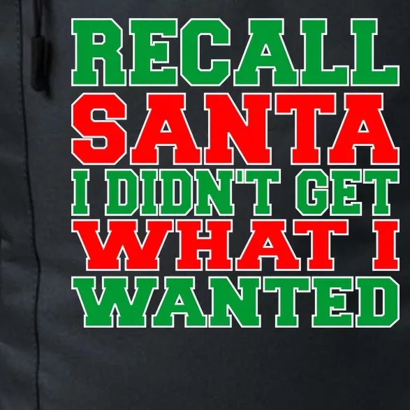 Recall Santa Daily Commute Backpack