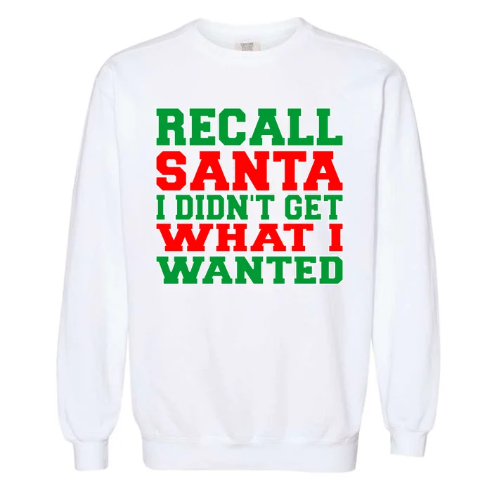 Recall Santa Garment-Dyed Sweatshirt