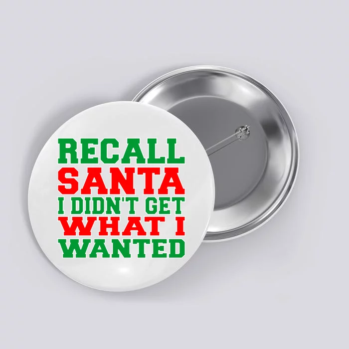 Recall Santa Button