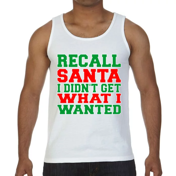 Recall Santa Comfort Colors® Tank Top