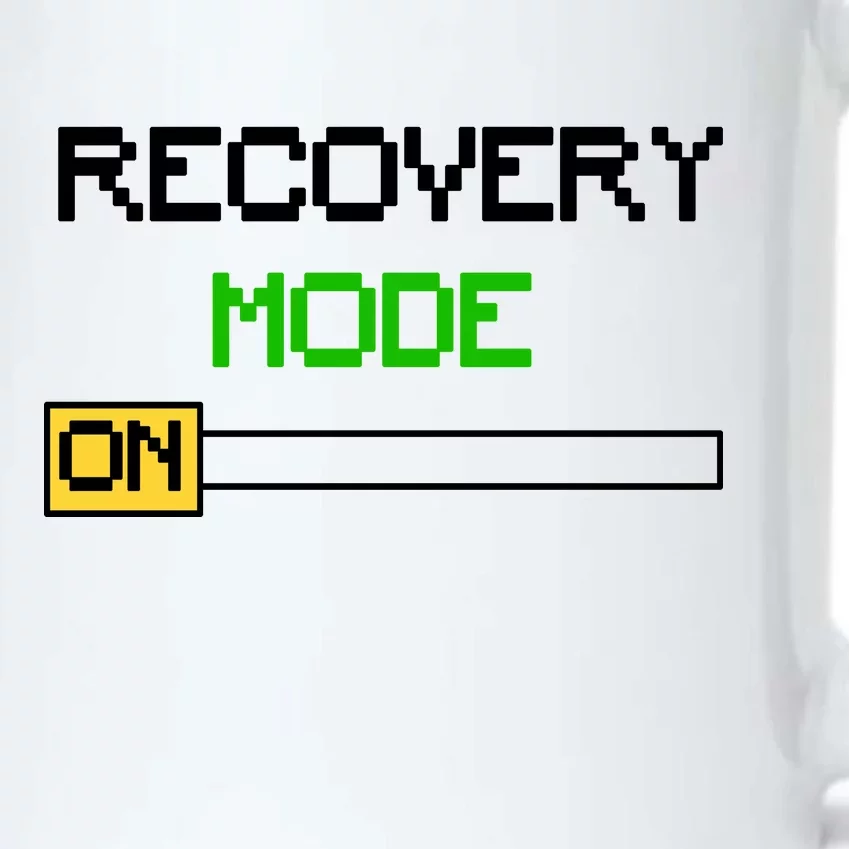 Recovery Mode On Black Color Changing Mug