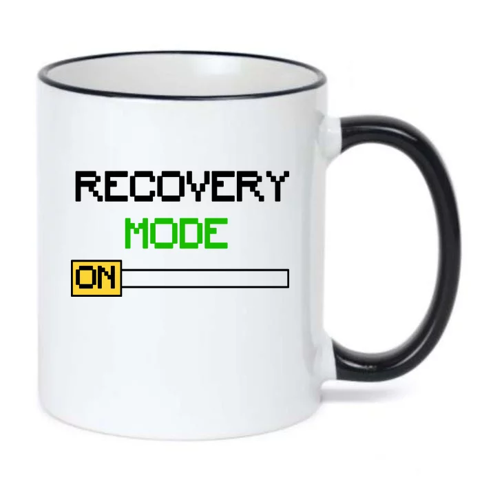 Recovery Mode On Black Color Changing Mug