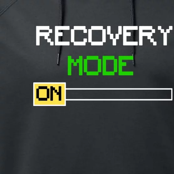 Recovery Mode On Performance Fleece Hoodie