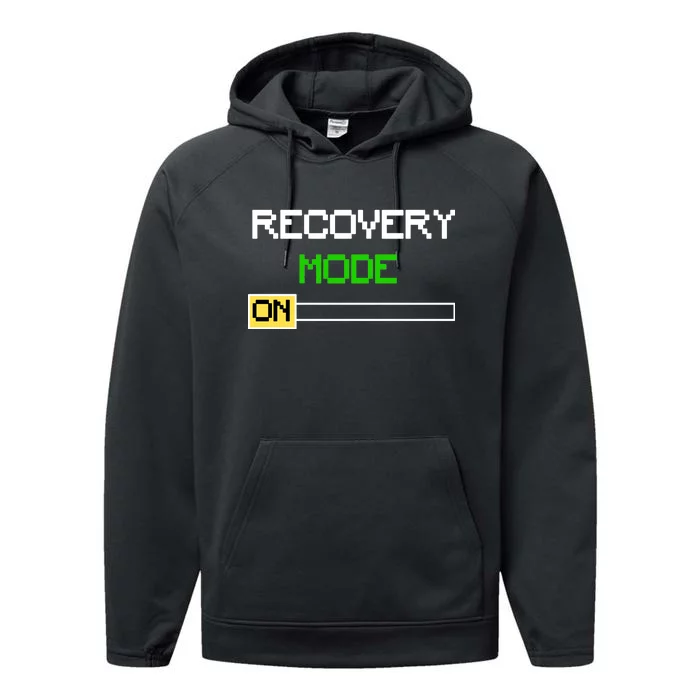 Recovery Mode On Performance Fleece Hoodie