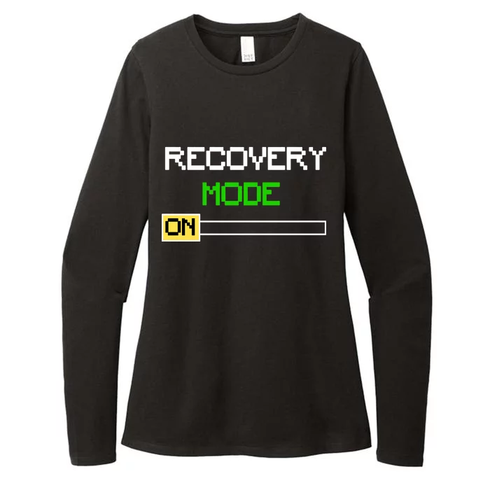 Recovery Mode On Womens CVC Long Sleeve Shirt