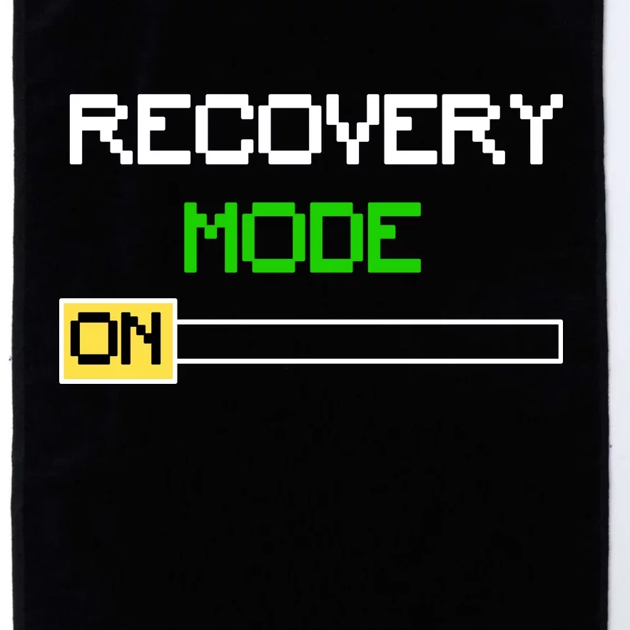 Recovery Mode On Platinum Collection Golf Towel