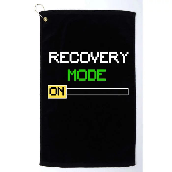 Recovery Mode On Platinum Collection Golf Towel