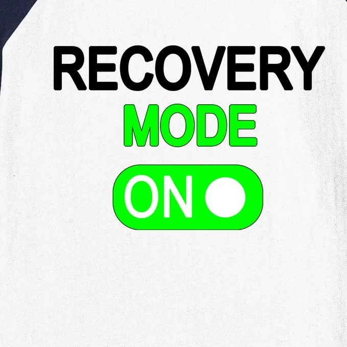 Recovery Mode On Funny Baseball Sleeve Shirt