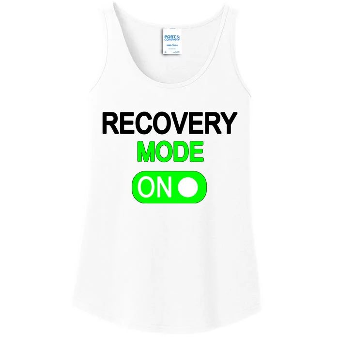 Recovery Mode On Funny Ladies Essential Tank