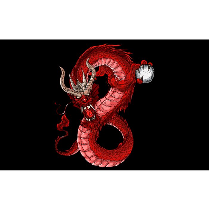 Red Dragon Bumper Sticker