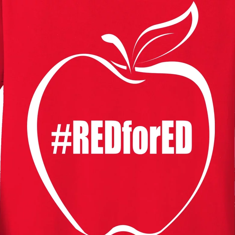 Red For Ed Kids Long Sleeve Shirt