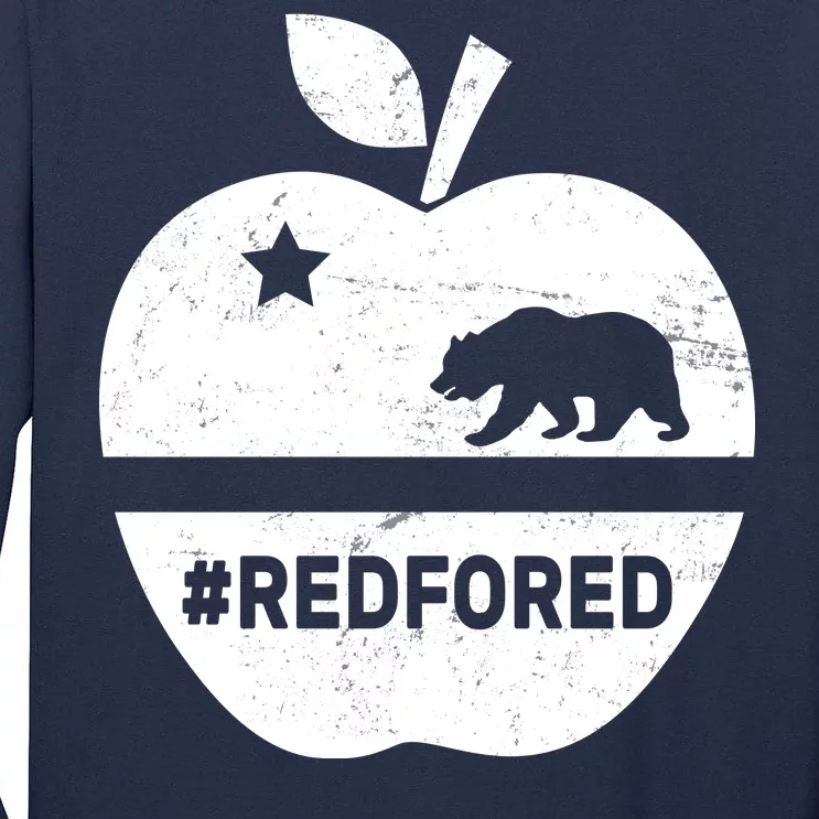 Red For Ed California Apple Tall Long Sleeve T-Shirt