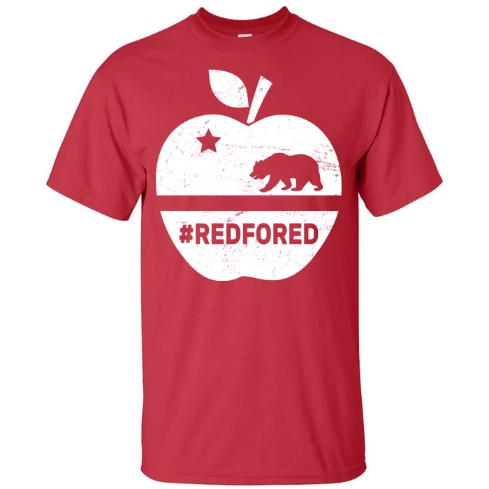 Red For Ed California Apple Tall T-Shirt