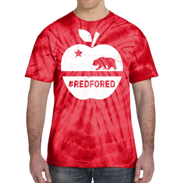 Red For Ed California Apple Tie-Dye T-Shirt