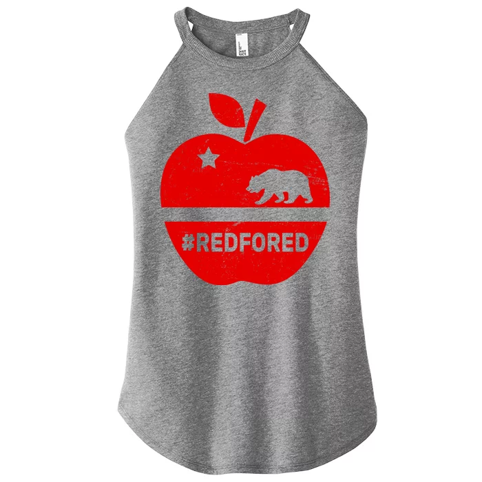 Red For Ed California Apple Women’s Perfect Tri Rocker Tank