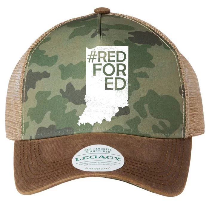 Red For Ed Indiana Legacy Tie Dye Trucker Hat