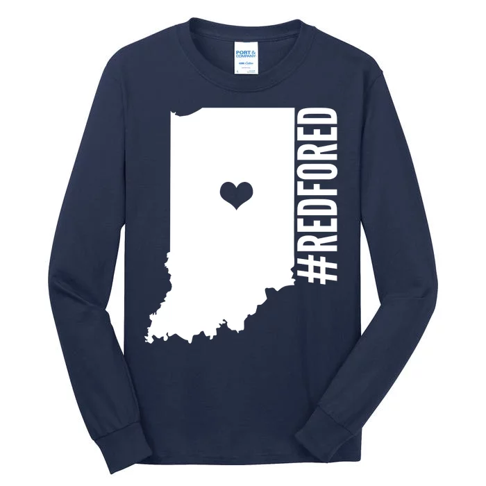 RED For ED Indiana Education Tall Long Sleeve T-Shirt