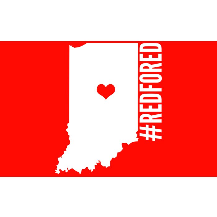 RED For ED Indiana Education Bumper Sticker