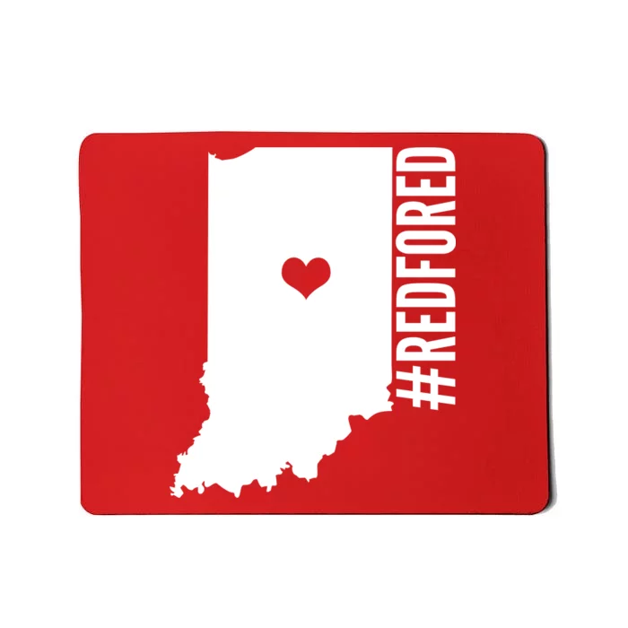 RED For ED Indiana Education Mousepad