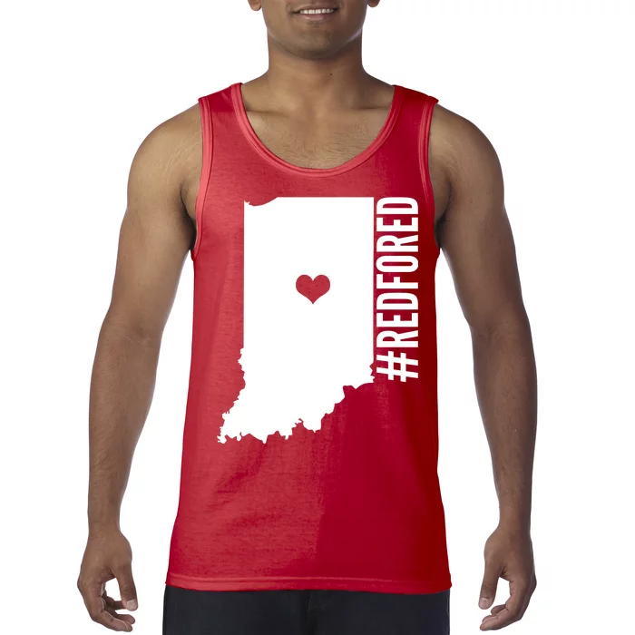 RED For ED Indiana Education Tank Top