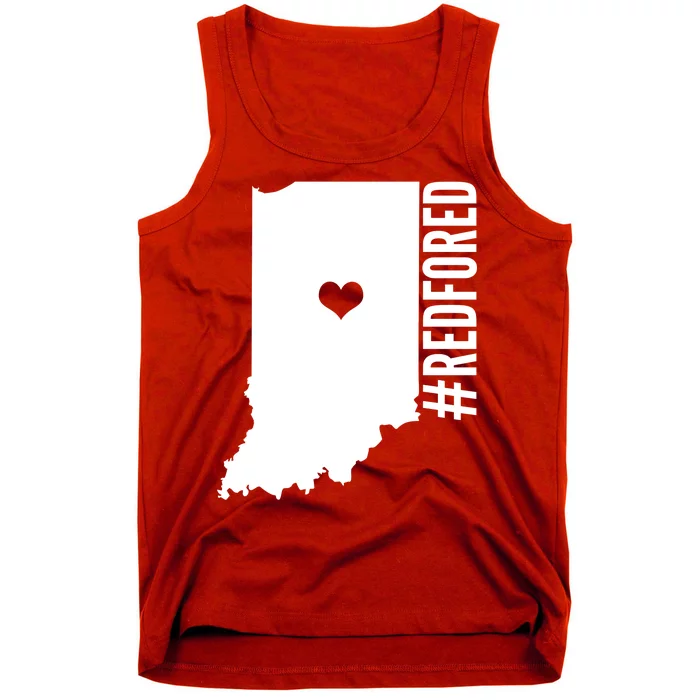 RED For ED Indiana Education Tank Top