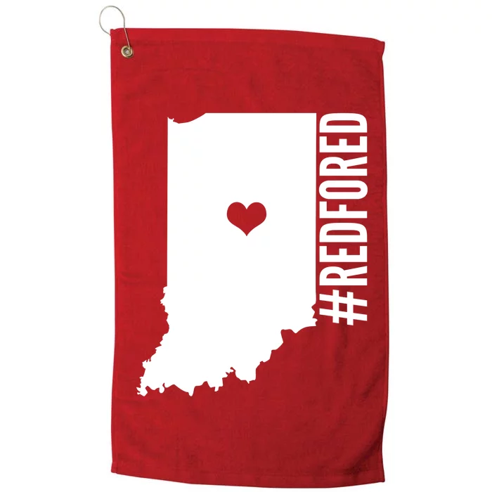 RED For ED Indiana Education Platinum Collection Golf Towel