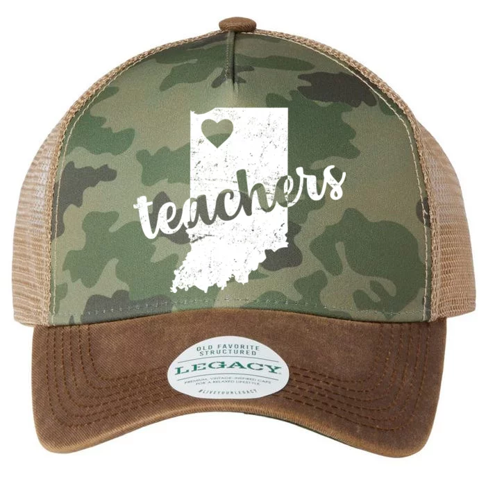 Red For Ed Indiana Teachers Legacy Tie Dye Trucker Hat