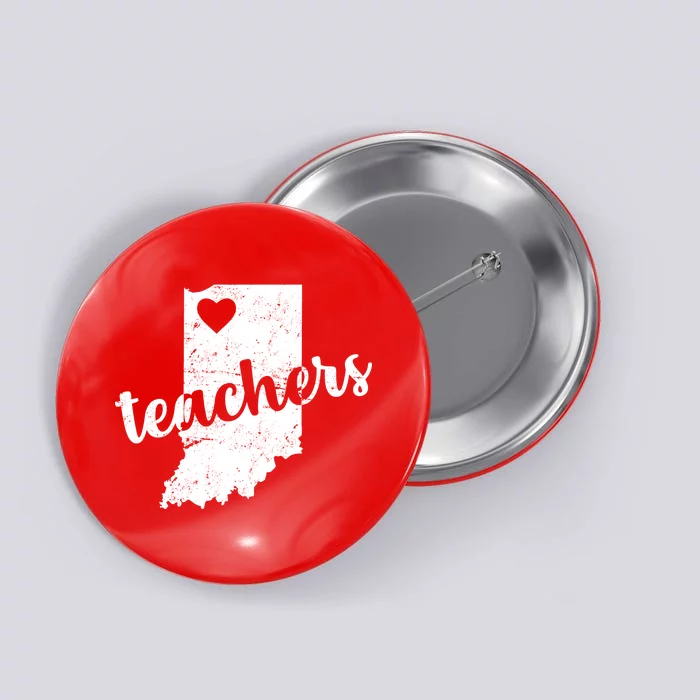 Red For Ed Indiana Teachers Button