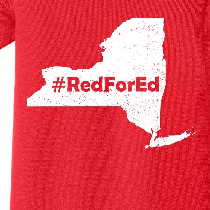 Red For Ed New York Baby Bodysuit