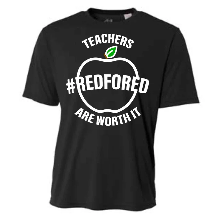 Red For Ed Teachers Are Worth It Cooling Performance Crew T-Shirt