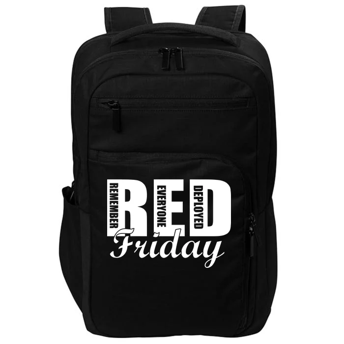 Red Friday Impact Tech Backpack