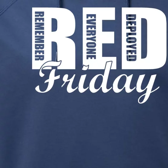 Red Friday Performance Fleece Hoodie