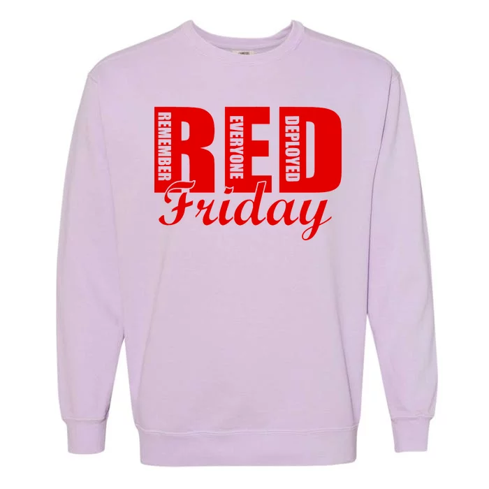 Red Friday Garment-Dyed Sweatshirt