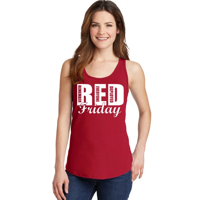 Red Friday Ladies Essential Tank