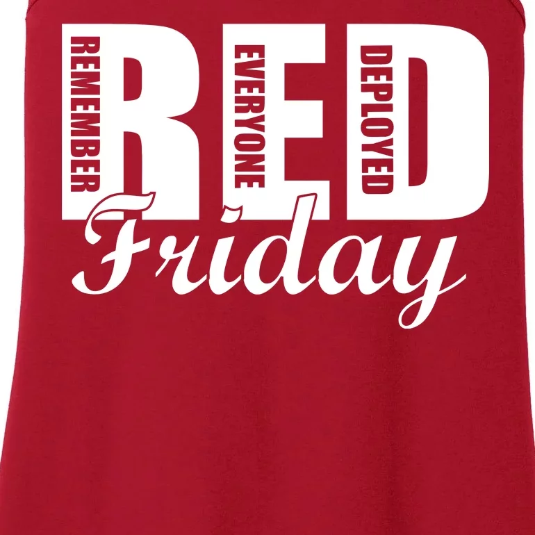 Red Friday Ladies Essential Tank