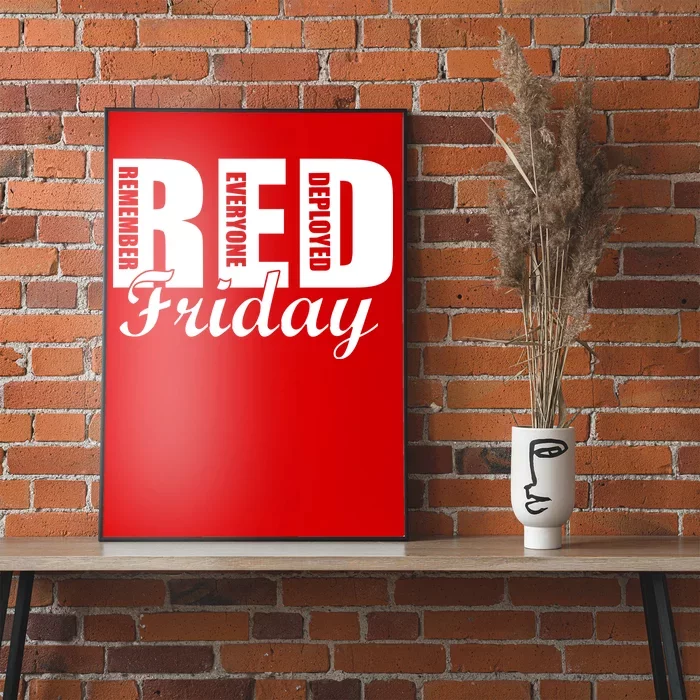 Red Friday Poster